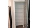 Walk-in pantry with wire shelving at 727 Putney Hill Rd, Zebulon, NC 27597