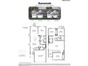 2-story floorplan of the Savannah model home, 4 bed, 2.5 bath at 742 Apple Churn Dr, Fuquay Varina, NC 27526