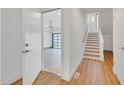 View into garage from entryway at 1103 Nova St, Durham, NC 27713