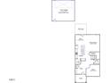 One-story floor plan with kitchen, Gathering room, and office at 9200 Leaning Post Rd # 451, Wake Forest, NC 27587