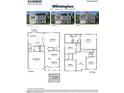 2-story home floor plan with 4 bedrooms, 2.5 bathrooms, and 2-car garage at 203 Calebs Corner Pl, Spring Lake, NC 28390