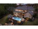 Luxury home with pool, spa, and outdoor kitchen at 2117 Blue Haven Ct, Wake Forest, NC 27587