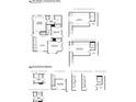 Second floor plan with bedrooms, bathrooms and loft at 2105 Seneca Dr # 34, Raleigh, NC 27604