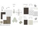 Modern kitchen and bathroom design with optional tile shower at 3939 Willow Gate Way, Knightdale, NC 27604