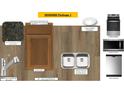 Kitchen design with Uba Tuba kitchen w/4