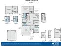 Floor plan showing a 4 bedroom 2 bath home at 301 Barhams Mill Pond Lane, Wendell, NC 27591