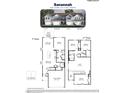 2-story, 4 bed, 2.5 bath floor plan with 2-car garage at 732 Apple Churn Dr, Fuquay Varina, NC 27526