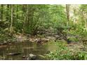 Serene creek nestled in a wooded area at 60 Clearsprings Ct # 18, Pittsboro, NC 27312
