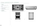 Stainless steel KitchenAid gas cooktop, microwave, oven combo, and dishwasher at 624 Gainer Dr # 17, Raleigh, NC 27610