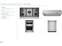 Stainless steel KitchenAid gas cooktop, under cabinet hood, microwave/oven combo, and dishwasher at 205 Mugby Rd # 173, Raleigh, NC 27610