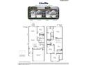 2-story home floor plan showcasing a spacious layout with 4 bedrooms, 3 baths, and a 2-car garage at 734 Apple Churn Dr, Fuquay Varina, NC 27526