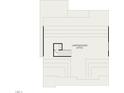 Unfinished attic space layout in the home plan at 101 Asti Ct, Clayton, NC 27527