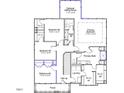 Second floor plan featuring primary bedroom and additional bedrooms at 207 Augusta Pond Way # 154, Raleigh, NC 27603