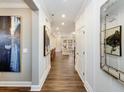 Bright and spacious entry hall with hardwood floors at 1004 Chestnut Foal Ct, Durham, NC 27703