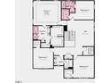 Two-story floor plan with 4 bedrooms, 3 baths, and loft at 904 Delano Dr, Knightdale, NC 27545
