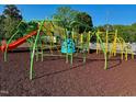 playground with climbing structures and slides at 190 Nimble Way # 218, Clayton, NC 27520