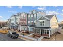New townhouses with modern exteriors and landscaping at 129 Pearl St # 6, Garner, NC 27529