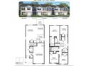 Two-story floor plan, 4 bedrooms, 2.5 baths, 1 car garage at 13 Sweet Meadow Rd, Angier, NC 27501