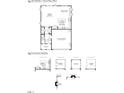 First floor plan showcasing a kitchen, Gathering room, and two-car garage at 100 Arundel Dr, Archer Lodge, NC 27527