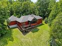 House with large backyard and screened porch at 3240 Hillcastle Trl, Chapel Hill, NC 27516
