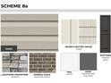 Home exterior showcasing siding, trim, and shutter color options at 110 Tobacco Woods Dr, Youngsville, NC 27596