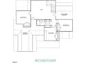Second floor plan with bedrooms, a loft, and unfinished storage areas at 212 Rawhide Dr, Louisburg, NC 27549
