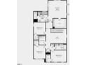Second floor plan with owner's suite, loft, and additional bedrooms at 166 Blue Butterfly Dr, Angier, NC 27501