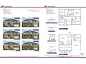 Two-story home floor plan, 5 bedrooms, 4 baths, and a 2-car garage at 68 Northwood Dr, Fuquay Varina, NC 27526