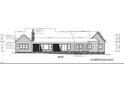 House exterior elevations, showcasing the front, rear, and side views of the property at 175 Clear Springs Ct, Pittsboro, NC 27312
