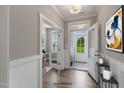 Bright and airy entryway with access to office and backyard at 72 Macy Circle, Wendell, NC 27591