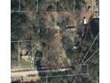 Red outline shows the boundaries of the property at 923 Sunny Ln, Raleigh, NC 27603