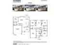 Floor plan showcasing the layout, room dimensions, and features of the home at 214 Leven Dr, Gibsonville, NC 27249