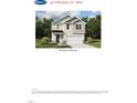Craftsman-style home with a two-car garage and a covered entryway at 193 Little Creek Dr, Lillington, NC 27546