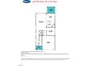 First-floor plan showcasing the great room, kitchen, flex room, and garage at 193 Little Creek Dr, Lillington, NC 27546