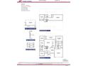 Two-story home floor plan; 3 bed, 3.5 bath, 2 car garage, formal dining, and recreational room at 104 Newport Landing Lndg # 100, Garner, NC 27529