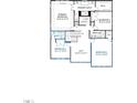 Upper floor has primary bedroom, loft, laundry, and three additional bedrooms at 3193 Armeria Dr, Apex, NC 27502