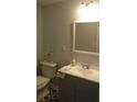 Clean bathroom with updated vanity and fixtures at 1631 Granville St, Burlington, NC 27215
