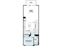 Second floor plan with Gathering room, kitchen and bedrooms at 3702 Nova Star Ln, Raleigh, NC 27612