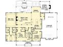 Open floor plan with large great room, kitchen, and screened porch at 7433 Guess Rd, Hillsborough, NC 27278