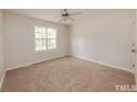 Spacious bedroom with neutral walls and carpet at 1309 S 11Th St, Lillington, NC 27546