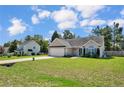 Ranch style home with attached garage and spacious yard at 112 Holly Oak Cir, Bunnlevel, NC 28323