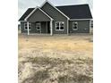 Rear view of a new construction home at 152 Hillwood Dr, Sanford, NC 27332