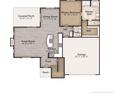 One story floor plan with open concept living area, large Primary suite, and two-car garage at 55 Pomegranate Ct, Cameron, NC 28326