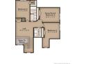 Second floor layout featuring bedrooms, bath, and game room at 55 Pomegranate Ct, Cameron, NC 28326