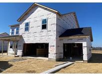 New construction home with wrap around porch and two car garage at 167 Bering Circle # 10, Angier, NC 27501