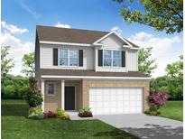 Two-story home with brick and siding exterior at 2023 Seneca Dr # 32, Raleigh, NC 27604