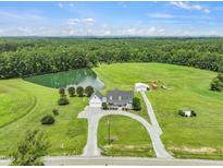 House with pond and large yard, beautiful scenery at 557 Olives Chapel Rd, Apex, NC 27502