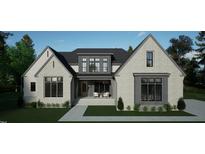 Two-story home with gray and white exterior at 13621 Old Creedmoor Rd, Wake Forest, NC 27587