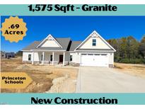 New construction home, 1,575 sq ft, .69 acres, Princeton schools at 61 Oakbridge Way, Pikeville, NC 27863