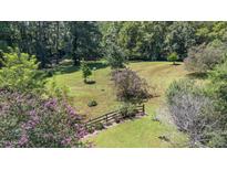 Spacious backyard with lush greenery at 9500 Ligon Mill Rd, Wake Forest, NC 27587